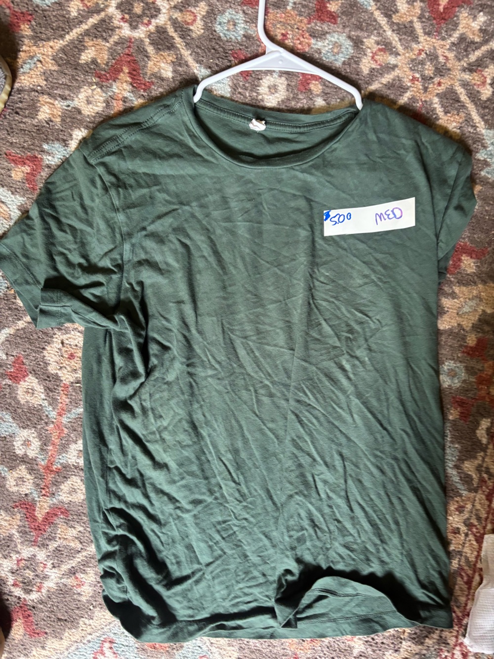 Basic Forest Green Short Sleeve Tee